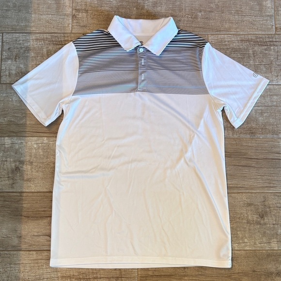 Champion Other - Champion White and Gray Polo Shirt
